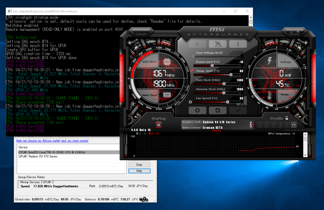 ジャンクなradeon Rx570 Studio Plugins